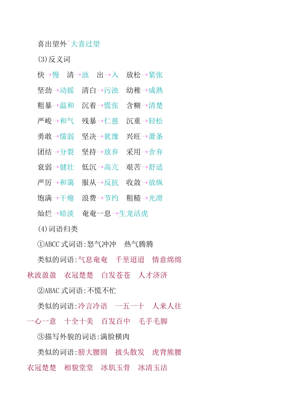 小学语文六年级-第四单元知识小结.docx_第3页