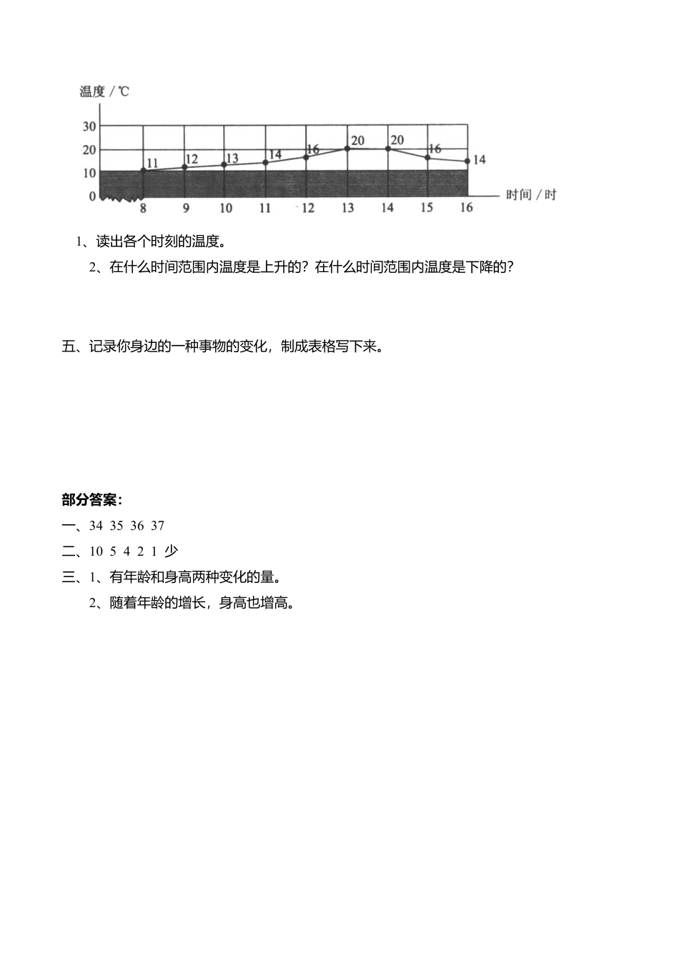 北师大版小学六年级下册数学第四单元《正比例和反比例——变化的量》同步检测2（附答案）.doc_第2页