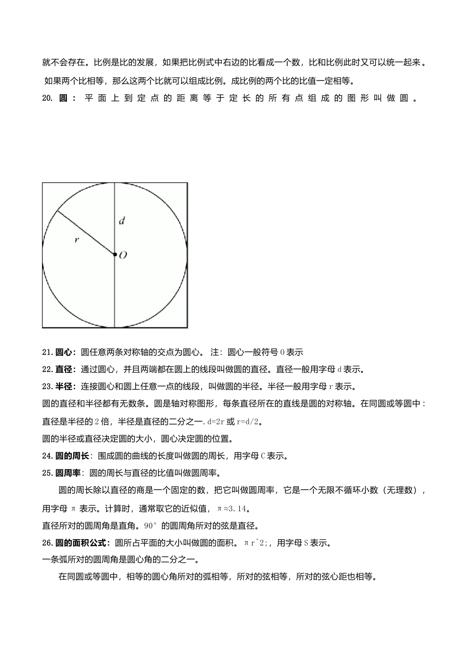 六年级数学上-【人教数学】小学六年级数学知识点归纳.doc_第3页