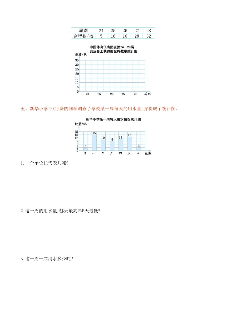 北京版小学数学四年级上册_第8单元测试卷(A)（含答案）.docx_第3页