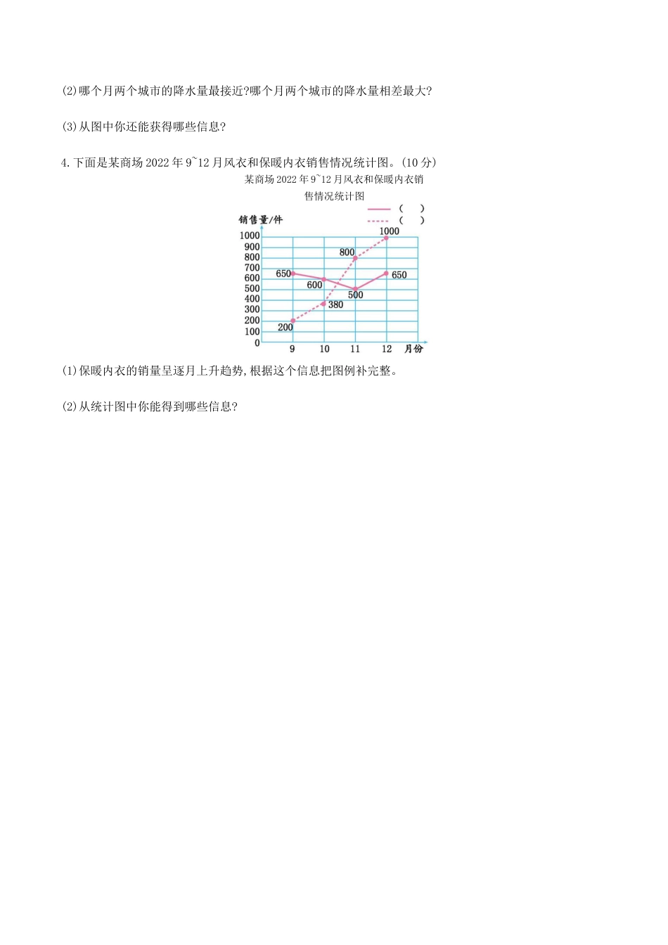 北京版小学数学五年级下册-第二单元测试卷（1）（含答案）.docx_第3页