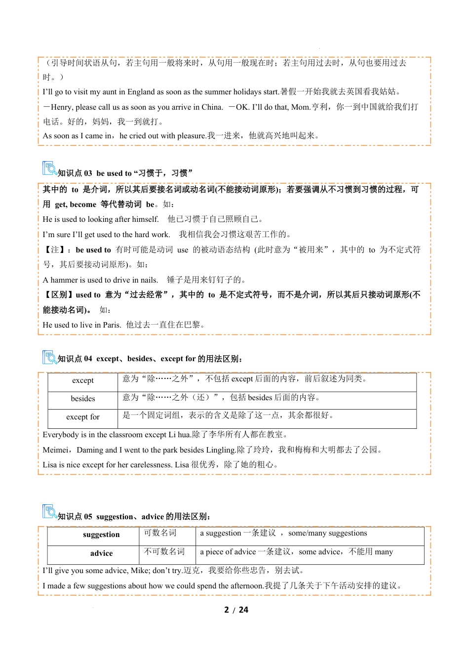 人教版2026年初中九年级英语上学期-专题03 Units 11~14 教材核心知识串讲（期末复习讲义）（解析版）.docx_第2页