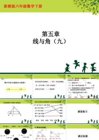 《线与角》课件1-浙教版小学数学六年级下册.ppt