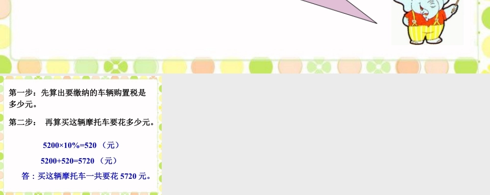 车辆购置税_百分数的应用（一）-浙教版小学数学六年级上册.ppt