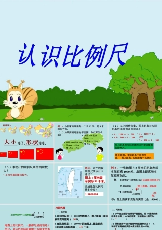 《认识比例尺》课件2-浙教版小学数学六年级下册.ppt