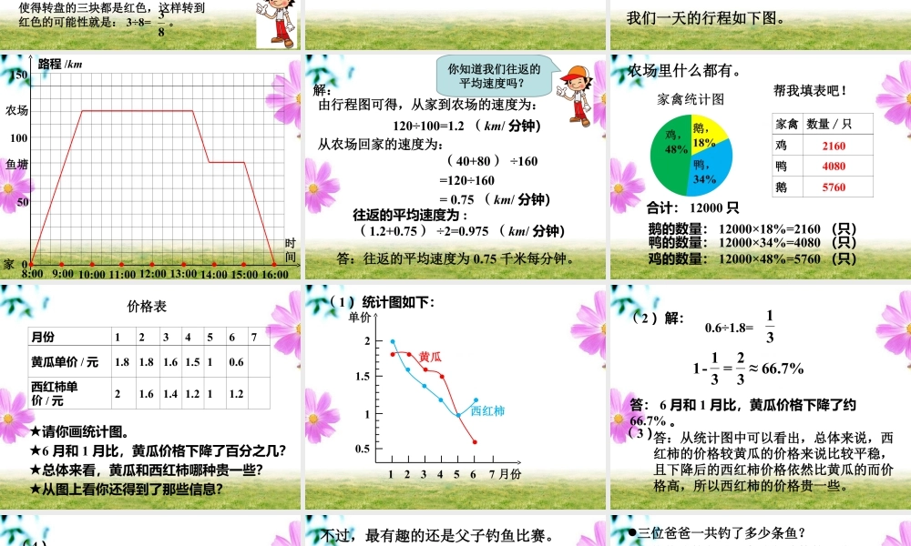 《统计与可能性》课件1-浙教版小学数学六年级下册.ppt