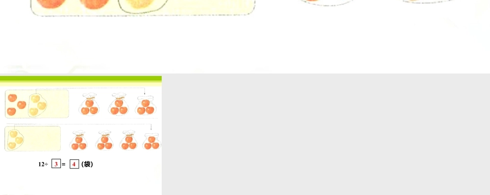 浙教版小学数学二年级上册-12个苹果平均分_认识除法.ppt