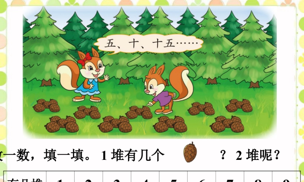 浙教版小学数学二年级上册-导入_5的乘法口诀.ppt