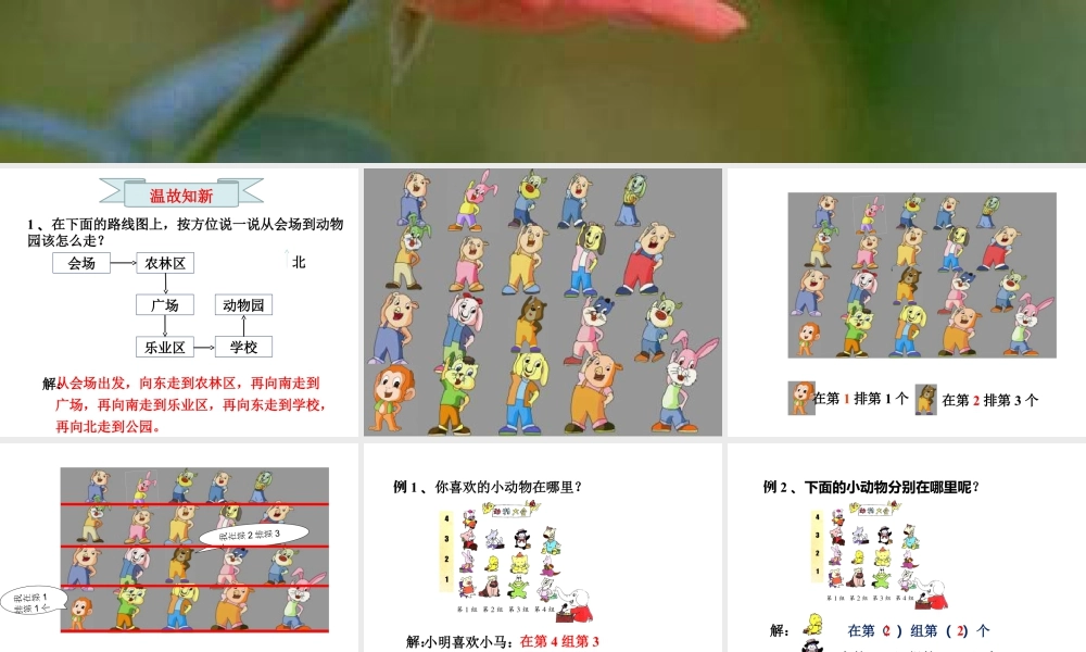 浙教版小学数学二年级下册-《找位置》课件2.ppt