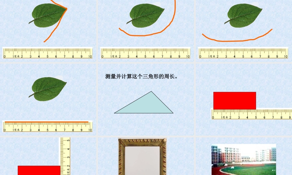 浙教版小学数学三年级上册-《认识图形的周长》课件.ppt