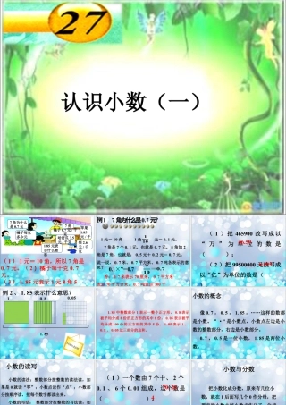 浙教版小学数学三年级下册-《认识小数（一）》课件1.ppt