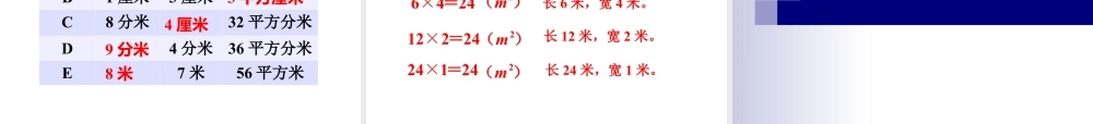 浙教版小学数学三年级下册-《长方形面积（一）》课件2.ppt