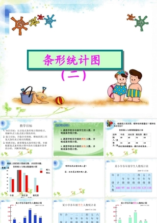 浙教版小学数学四年级上册-《条形统计图（二）》课件.ppt