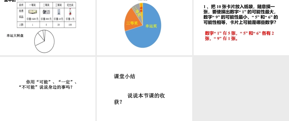 浙教版小学数学四年级下册-《认识可能性》课件2.ppt