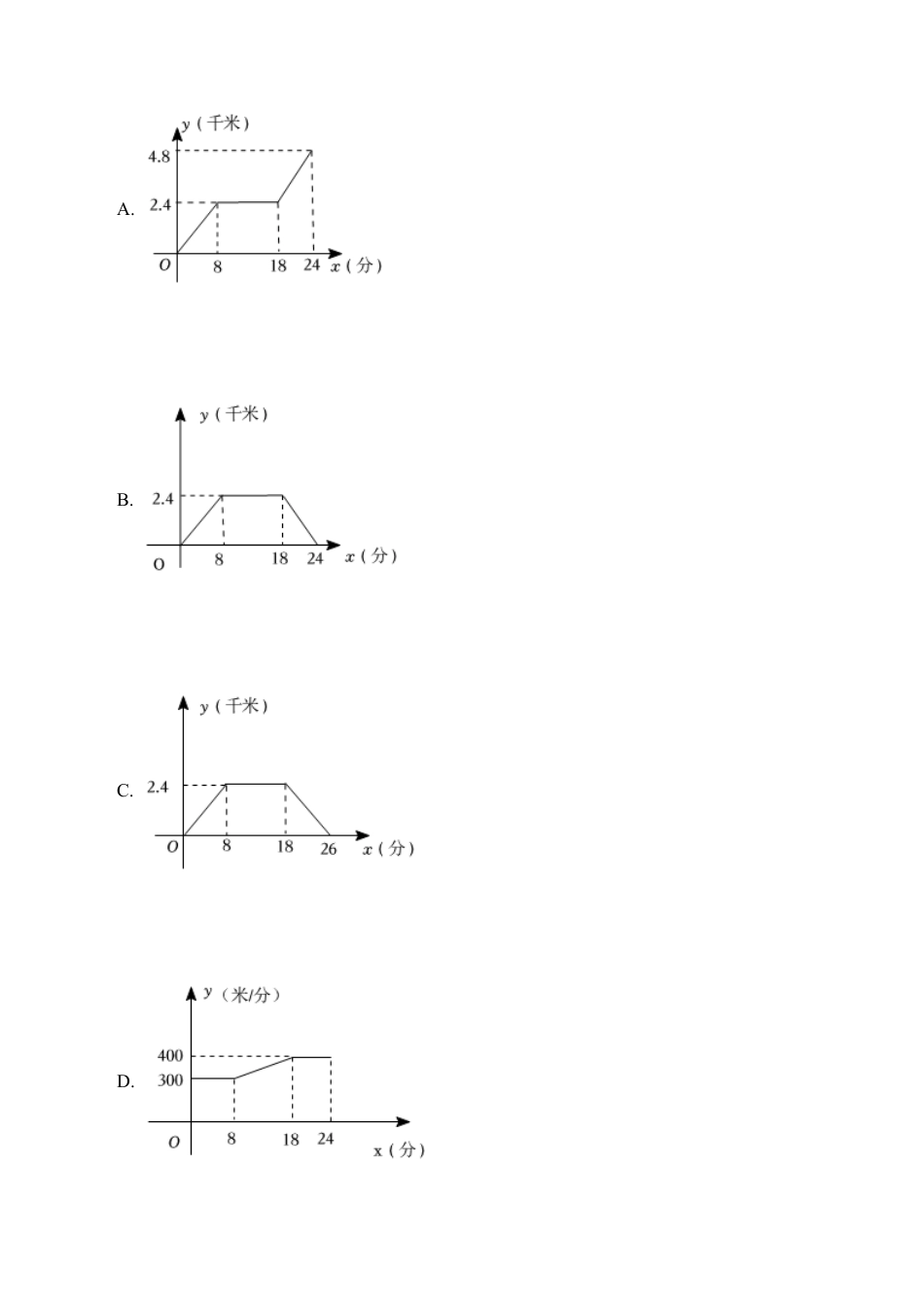 北京市石景山区下学期八年级期末数学试卷（含答案解析）　.docx_第3页