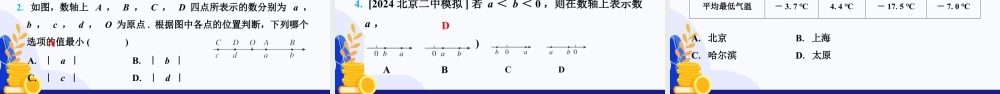 2026年数学六年级上册-课时课件-1.1 有理数的引入（第5课时 有理数的大小比较）（教学课件）（沪教版2024）.pptx