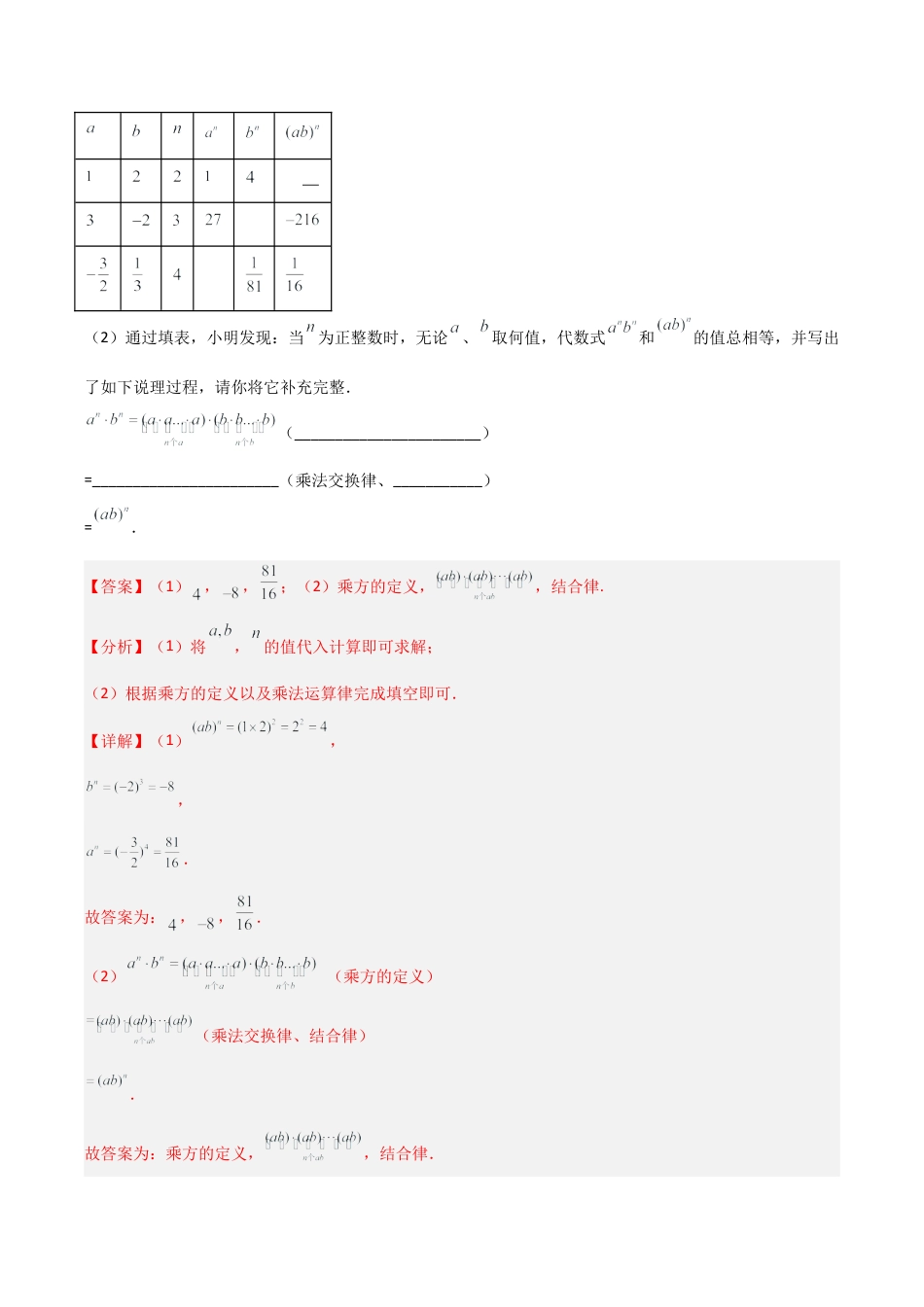初中七年级数学上册-2.5 有理数的乘方（5大题型）（分层练习）（解析版）.docx_第3页