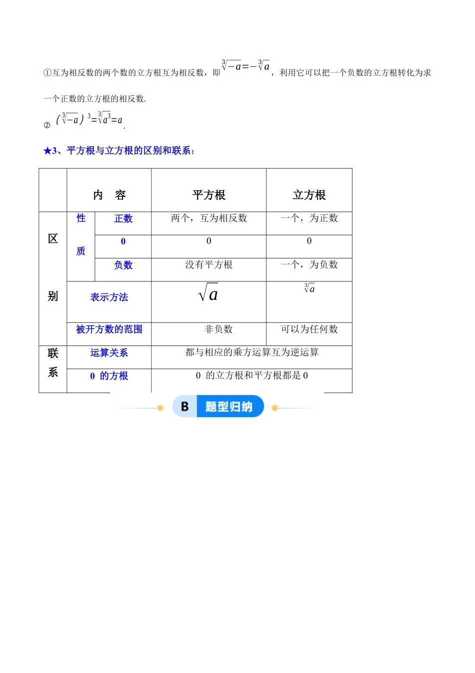 初中七年级数学上册-3.3 立方根 （6大题型提分练）（无答案）.docx_第2页