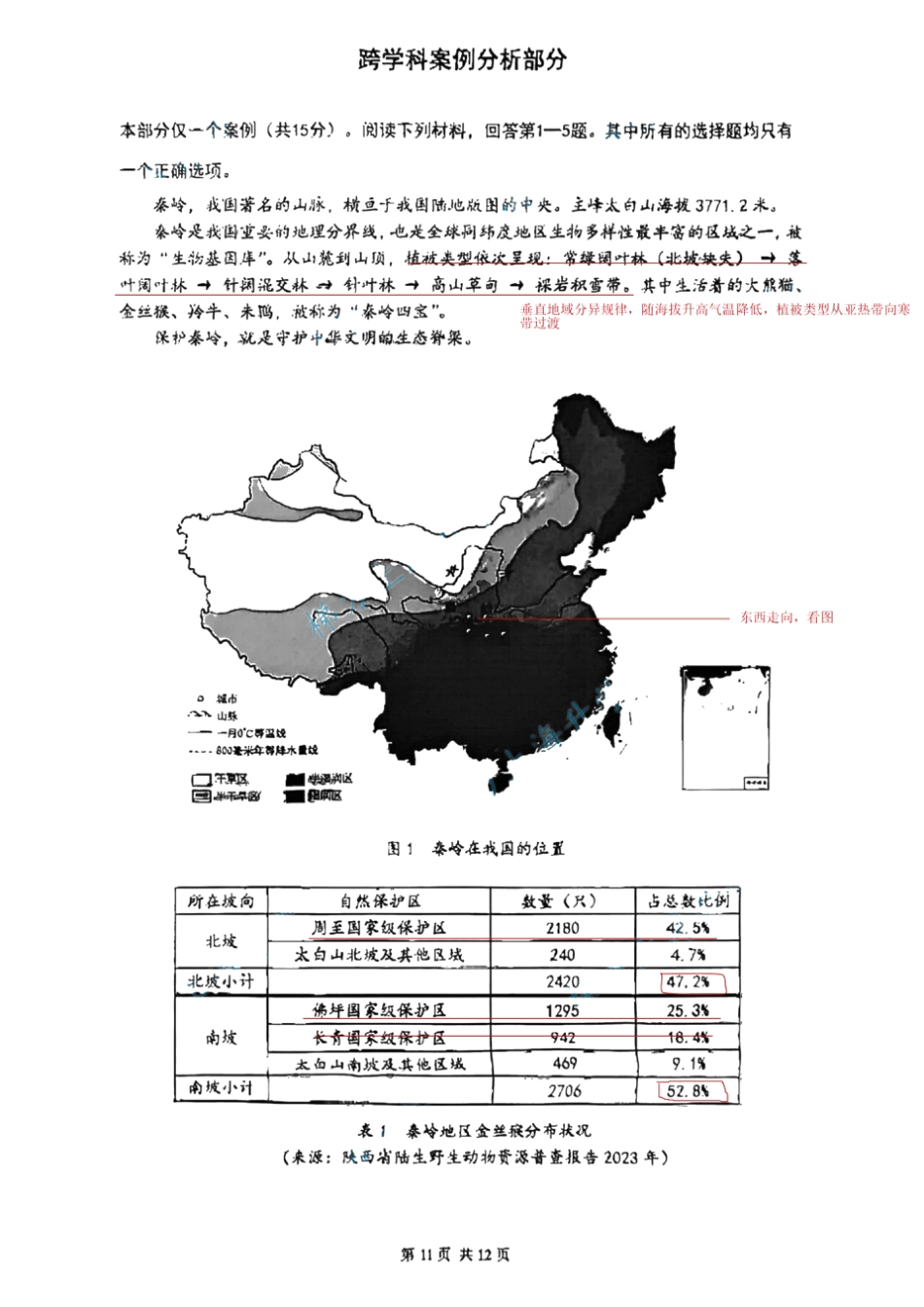 2026年上海市嘉定区初三一模综合试卷（跨学科部分）（含解析）.pdf_第3页