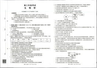 2025年9月29日高三金太联考2生物试题.pdf