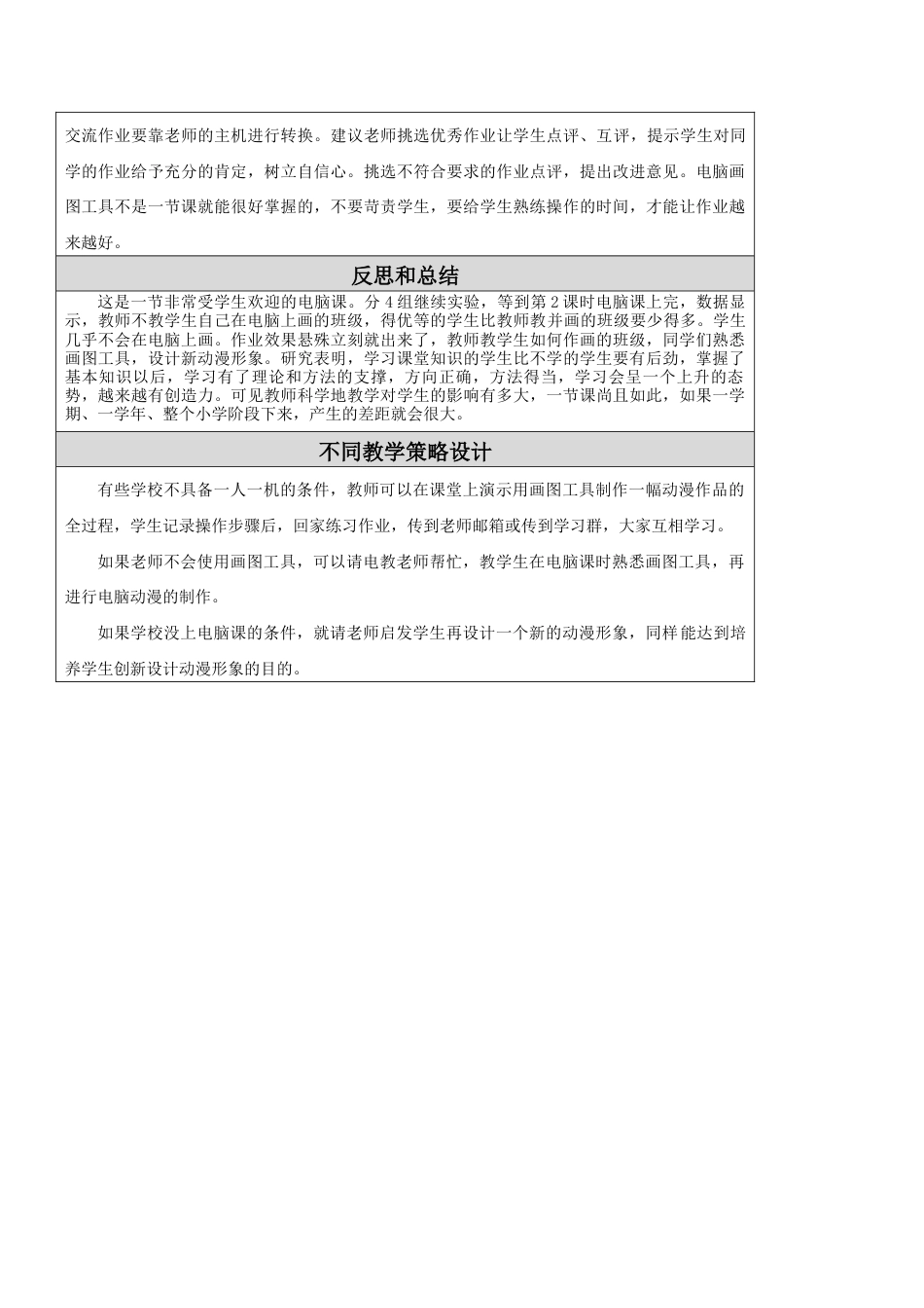 第2课 快乐动漫（下）教学设计-五年级下册小学美术同步备课资源包（苏少版）.docx_第3页