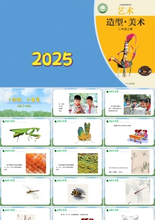 2026年苏少版二年级上册美术课件-你好，小生灵（课件）.pptx