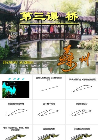 苏教小学美术五下《第14课桥》PPT课件.ppt