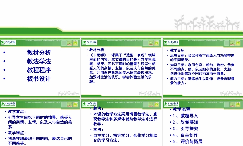苏教小学美术四下《第3课下雨啰》PPT课件 (2).ppt