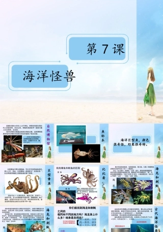 苏教小学美术四上《第7课海洋怪兽》PPT课件.ppt