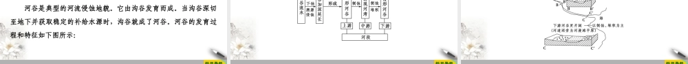 湘教版高中地理必修第一册课件-19-20 第2章 第1节　流水地貌.ppt