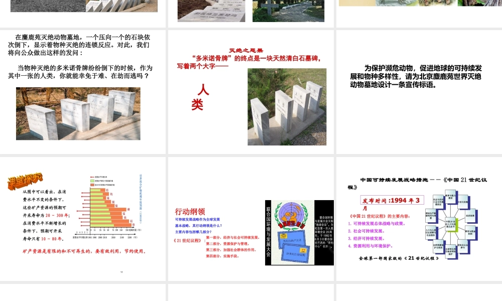 湘教版必修二第四章第三节 可持续发展的基本内涵  (共32张PPT).ppt