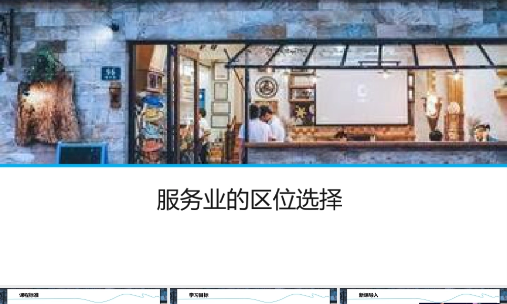 3.3服务业的区位选择-名师课堂-优质课件-高一地理新教材湘教必修二.pptx