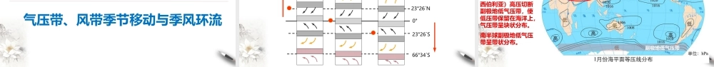 【新教材】3.1 气压带、风带的形成与移动 课件-湘教版高中地理选择性必修Ⅰ.pptx