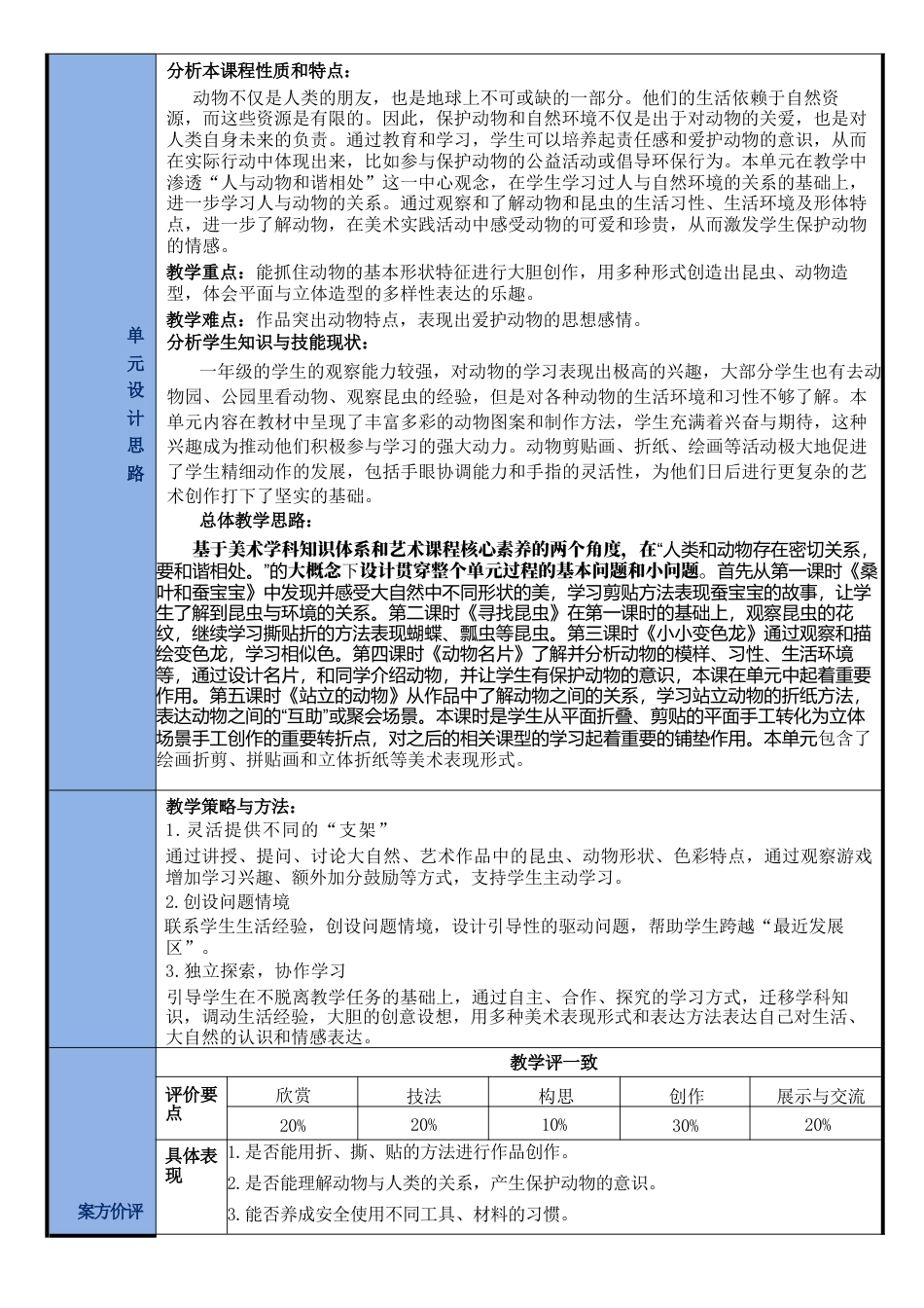 湘美版（2024）小学美术一年级上册四单元《人类的朋友》.docx_第3页
