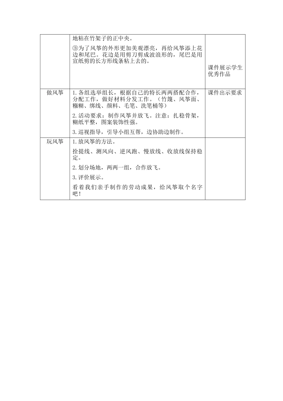 湘美版四年级美术下册-《风筝》精品教案.doc_第2页
