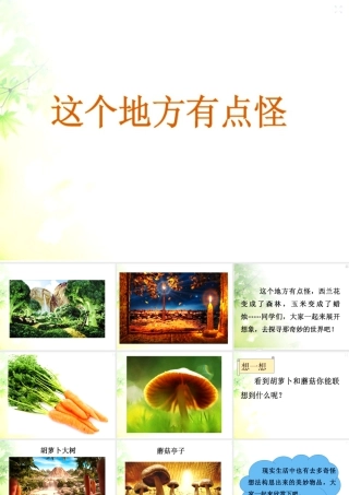湘美版四年级美术上册-《这个地方有点怪》精品课件.ppt