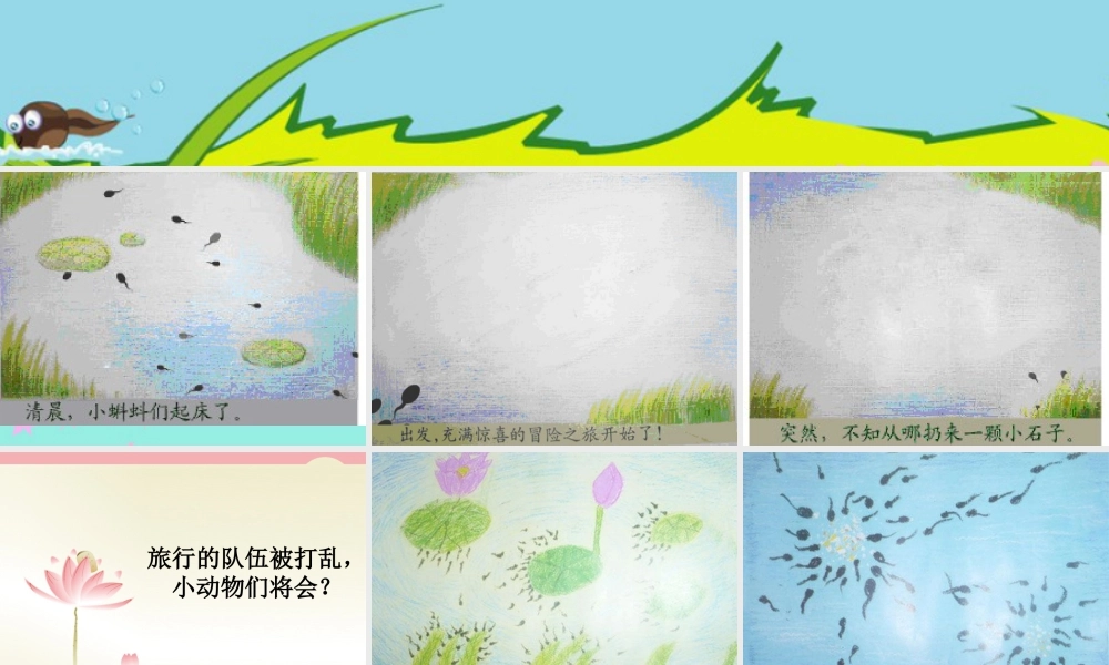 湘美版小学美术二年级上-《小蝌蚪》参考课件.ppt