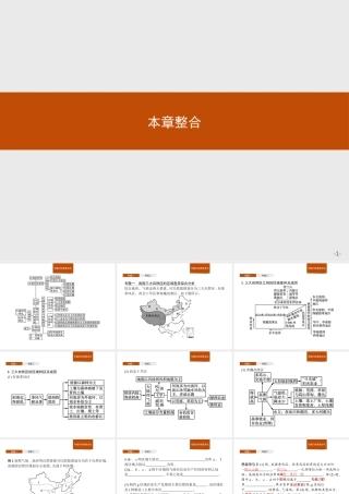 第一章　本章整合 课件-湘教版选择性必修二地理.pptx