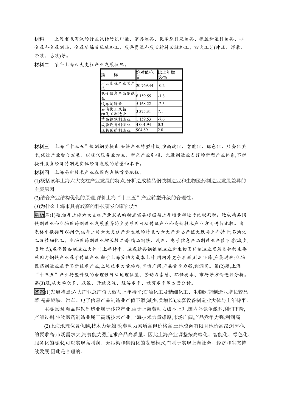湘教版高中地理选择性必修2第二章　第一节　大都市的辐射功能——以我国上海为例.docx_第3页