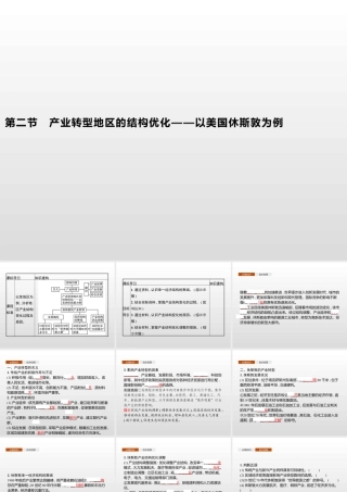 湘教版选择性必修二地理课件第二章　第二节　产业转型地区的结构优化——以美国休斯敦为例.pptx