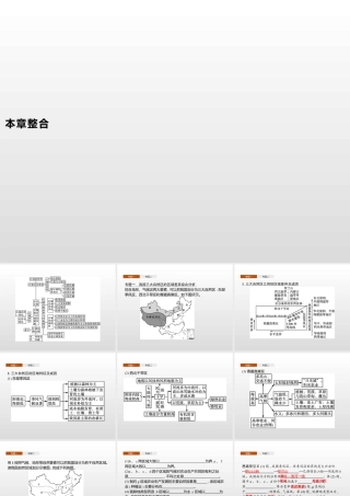 湘教版选择性必修二地理课件第一章　本章整合.pptx