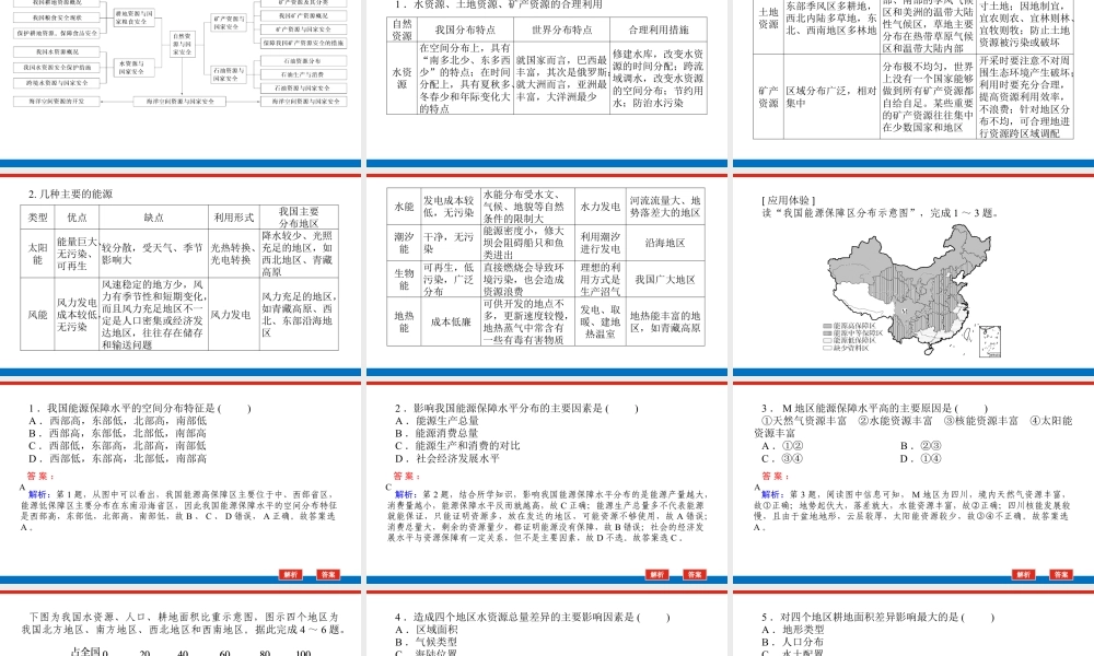 湘教版高中地理必修三课件-章末专题复习 二.pptx