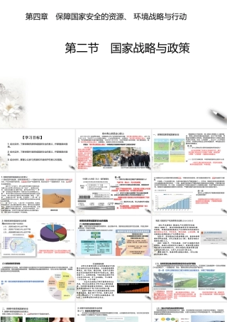 湘教版高中地理必修三课件-4.2 国家战略与政策 课件.pptx