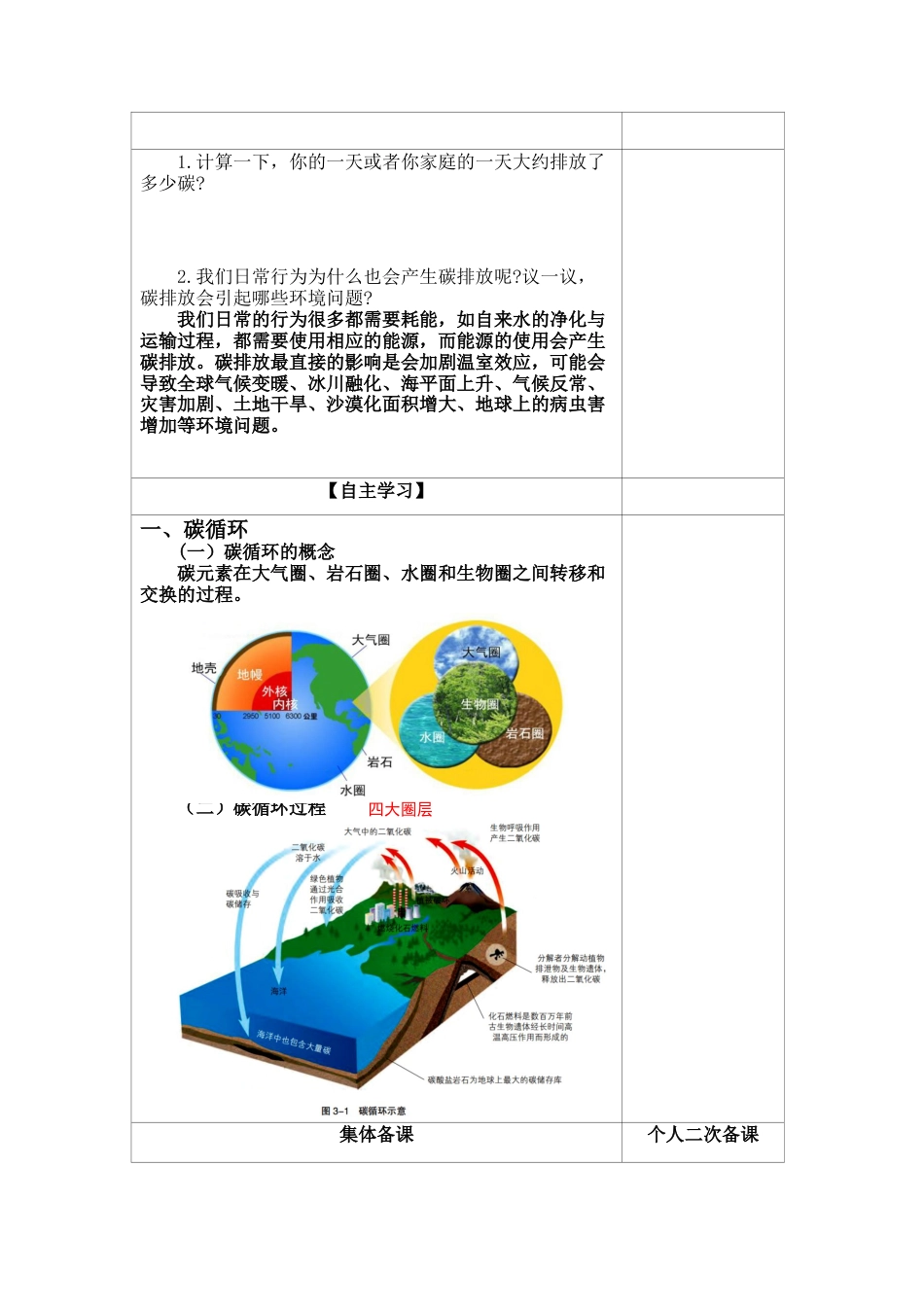 3.1 碳排放与国际减排合作 教案高二地理-湘教版选择性必修3.docx_第2页