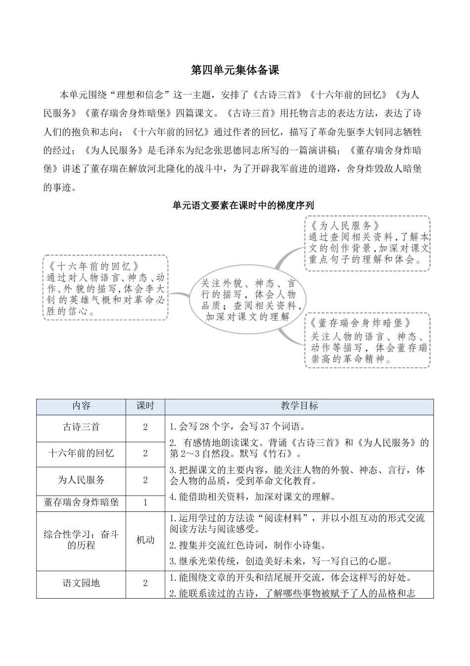 小学语文六年级下册10 古诗三首【新学习单教案】（2026春）.docx_第1页