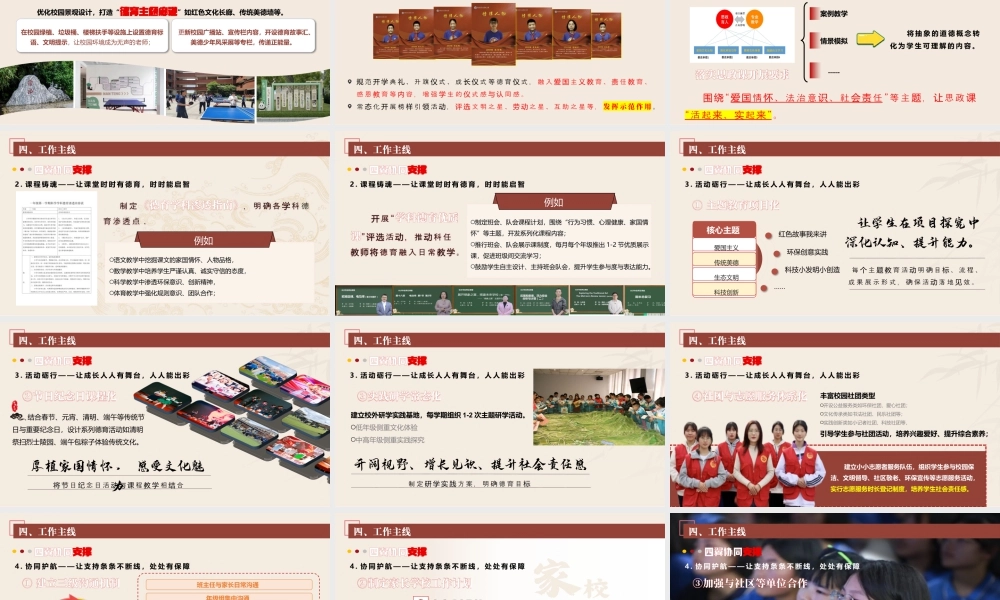 2026年春季学校德育工作计划ppt：驰聘春程践初心，德育赋能强少年.pptx