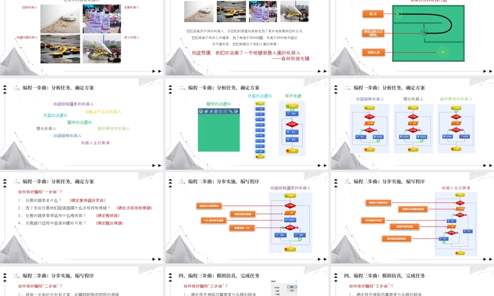 粤教版小学信息技术-《森林救援先锋》第一课时 课件.pptx
