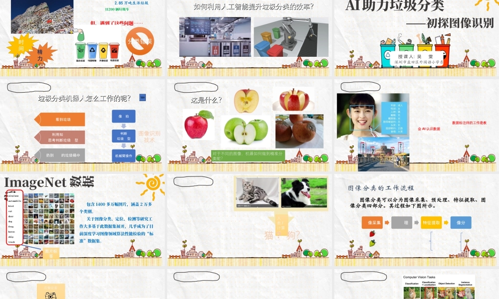 粤教版小学信息技术-AI助力垃圾分类——初探图像识别（上）-课件.ppt