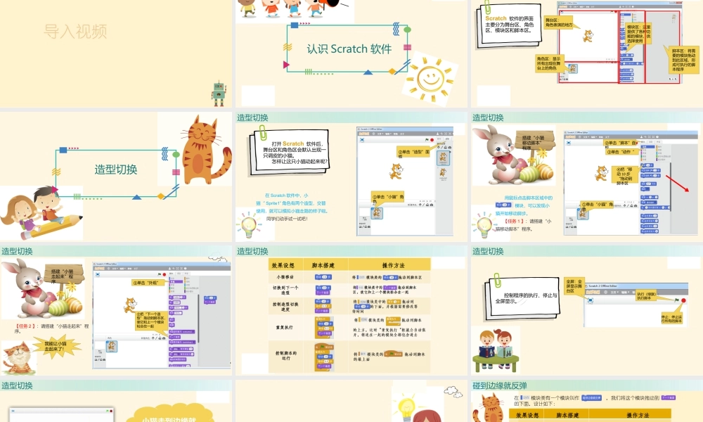 粤教版小学信息技术-第1课 Scratch软件初体验课件PPT.pptx