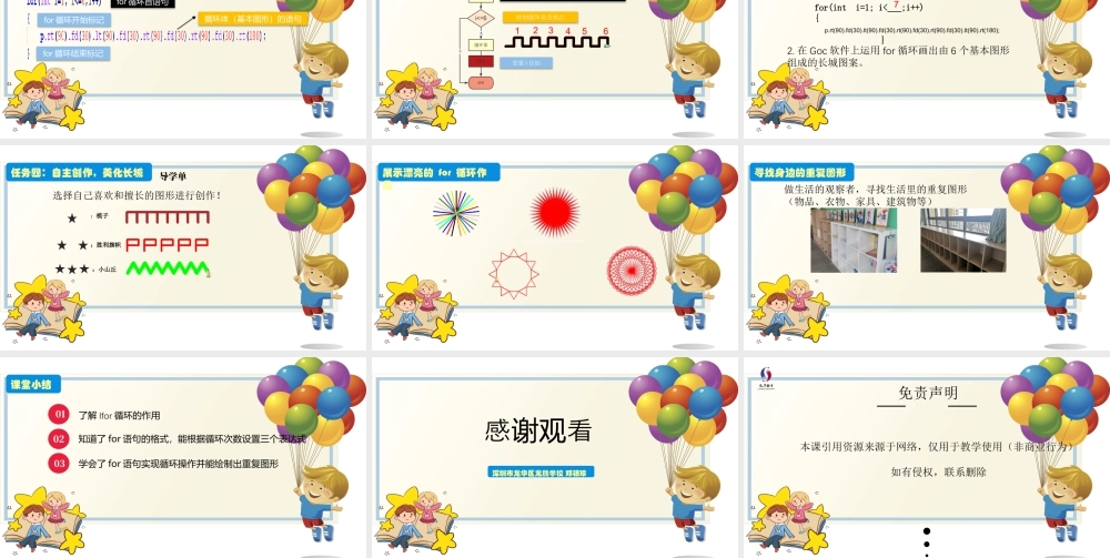 粤教版小学信息技术-第5课 筑长城-03-第5课《筑长城-探秘for循环》-教学课件.pptx